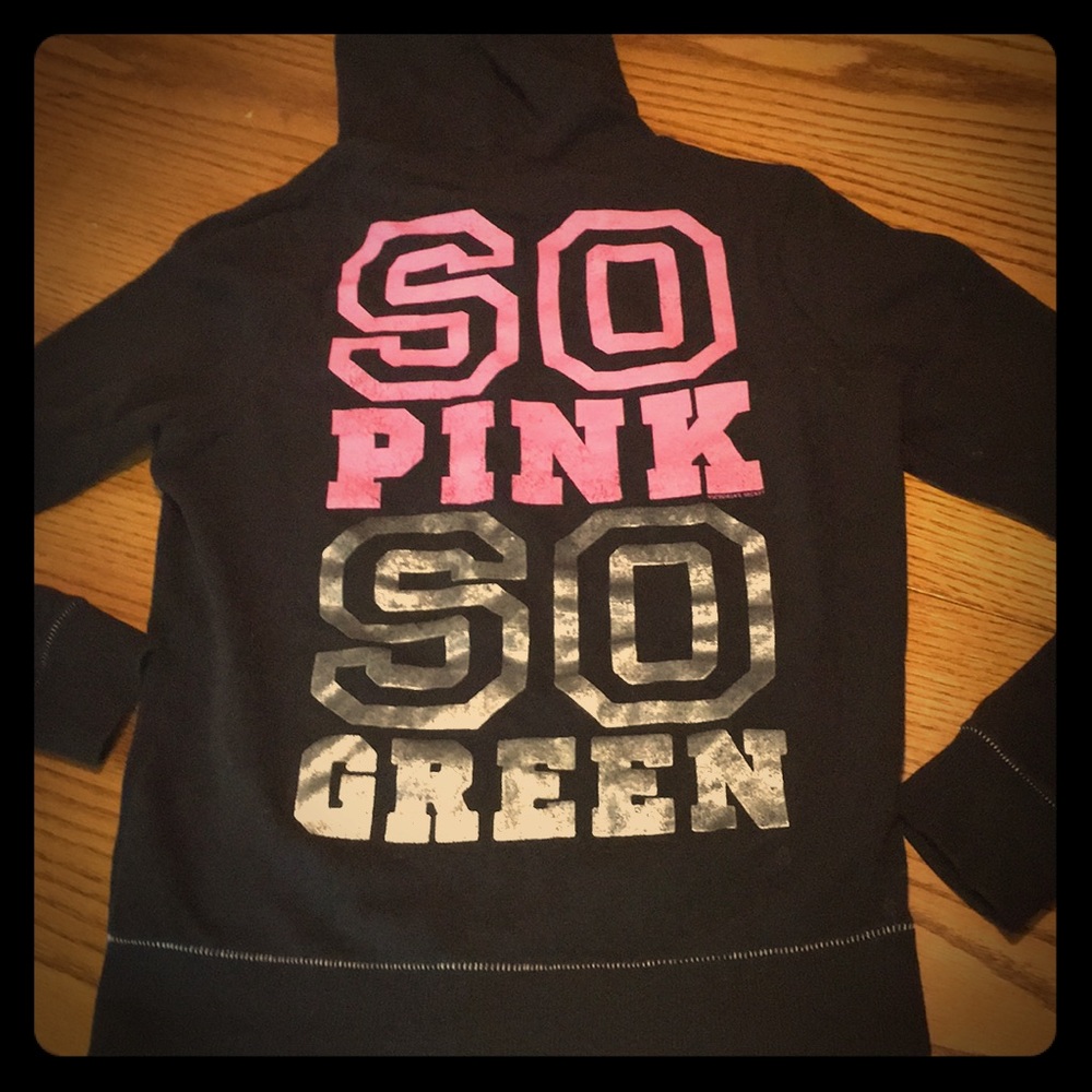 Love pink jacket from Victoria Secret